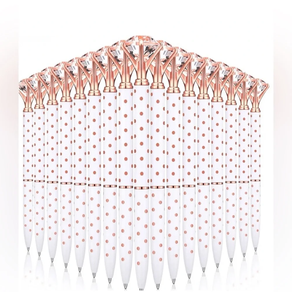 Polka dot diamond pens 2